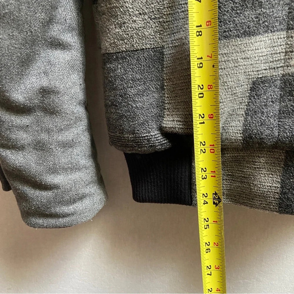 Marccasne wool blend zip up bomber jacket Sz 48/ Sz L - Picture 10 of 10